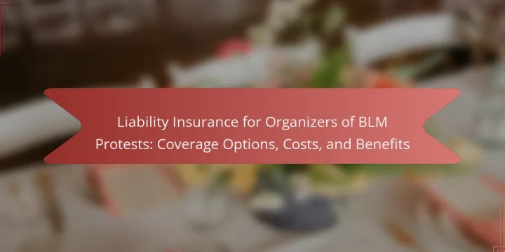 Liability Insurance for Organizers of BLM Protests: Coverage Options, Costs, and Benefits
