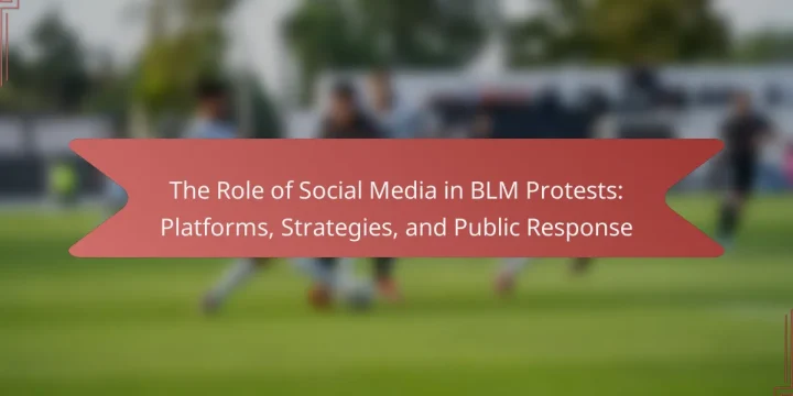 The Role of Social Media in BLM Protests: Platforms, Strategies, and Public Response