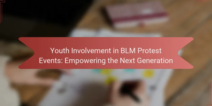 Youth Involvement in BLM Protest Events: Empowering the Next Generation